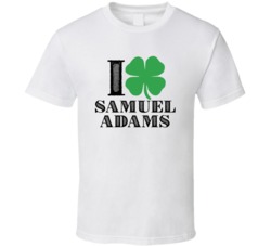 Heart Love Shamrock Samuel Adams Beer Irish St Patricks Day Drunk Part