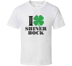 Heart Love Shamrock Shiner Bock Beer Irish St Patricks Day Drunk Party