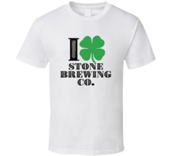 Heart Love Shamrock Stone Brewing Co Beer Irish St Patricks Day Drunk 