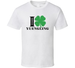 Heart Love Shamrock Yuengling Beer Irish St Patricks Day Drunk Party P