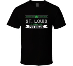 St Louis St Patricks Day Pub Crawl Beer Drinking Party Trending Logo L