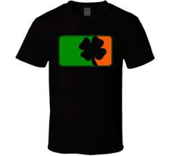 Irish Ireland Shamrock Logo T Shirt
