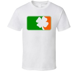 Irish Ireland Shamrock Logo T Shirt