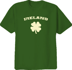 Ireland Country Four Leaf Clover Pride T Shirt