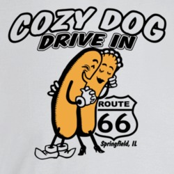 Cozy Dog Drive In Springfield Illinois Best Diner In America T Shirt Cozy Dog Drive In Springfield Illinois Best Diner In America T Shirt