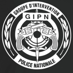 Gipn Groupe D Intervention De La Police Nationale Logo T Shirt