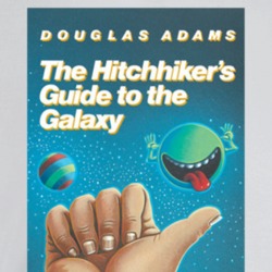 The Hitchhiker's Guide To The Galaxy Popular Book Cover Avid Readers T