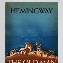 The Old Man And The Sea Vintage Popular Book Cover Avid Readers T Shir