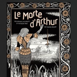 Le Morte D'arthur Popular Book Cover Avid Readers T Shirt Le Morte D'arthur Popular Book Cover Avid Readers T Shirt