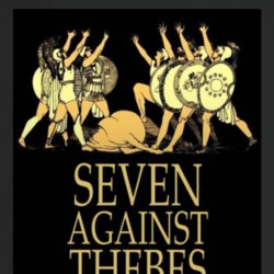 Seven Against Thebes Popular Book Cover Avid Readers T Shirt Seven Against Thebes Popular Book Cover Avid Readers T Shirt