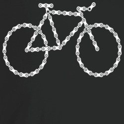 Bicycle Chain Art T Shirt Bicycle Chain Art T Shirt