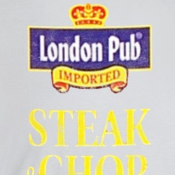 London Pub Steak Sauce Logo T Shirt London Pub Steak Sauce Logo T Shirt