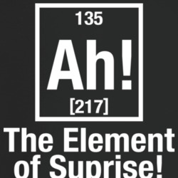 Ah The Element Of Surprise Funny Chemistry Chemistist Geek T Shirt Ah The Element Of Surprise Funny Chemistry Chemistist Geek T Shirt