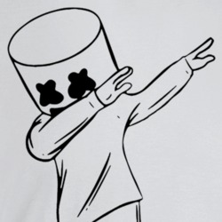 Marshmello Dab Popular Youtube Personality Fan T Shirt Marshmello Dab Popular Youtube Personality Fan T Shirt