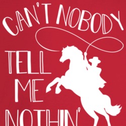 Can't Nobody Tell Me Nothing Funny T Shirt Can't Nobody Tell Me Nothing Funny T Shirt