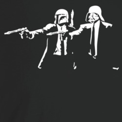 Darth Vader Pulp Fiction Funny Movie Mashup T Shirt Darth Vader Pulp Fiction Funny Movie Mashup T Shirt