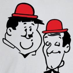 Dick And Doof Laurel And Hardy Comedy Inspired T Shirt Dick And Doof Laurel And Hardy Comedy Inspired T Shirt