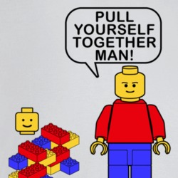 Pull Yourself Together Man Funny Broken Lego Man T Shirt Pull Yourself Together Man Funny Broken Lego Man T Shirt