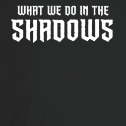What We Do In The Shadows Tv Show White Logo T Shirt What We Do In The Shadows Tv Show White Logo T Shirt