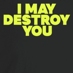 I May Destroy You Tv Show Yellow Logo T Shirt I May Destroy You Tv Show Yellow Logo T Shirt