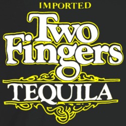 Two Finger Tequila 80s Nostalgia T Shirt Two Finger Tequila 80s Nostalgia T Shirt