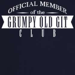 Official Member Of The Grumpy Old Git Club Funny Father's Day Midlife Official Member Of The Grumpy Old Git Club Funny Father's Day Midlife