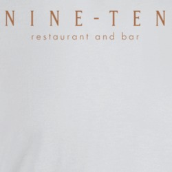 Nine Ten San Diego Restaurant T Shirt Nine Ten San Diego Restaurant T Shirt