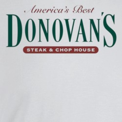 Donovans Steak And Chop House San Diego Restaurant T Shirt Donovans Steak And Chop House San Diego Restaurant T Shirt