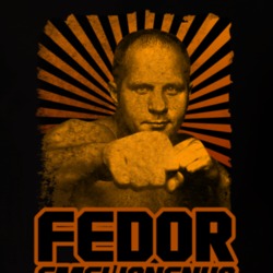Fedor Emelianenko Retro Look Fight Mma T Shirt Fedor Emelianenko Retro Look Fight Mma T Shirt
