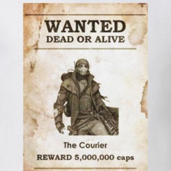 Wanted Dead Or Alive The Courier Assassins Creed Video Game T Shirt Wanted Dead Or Alive The Courier Assassins Creed Video Game T Shirt