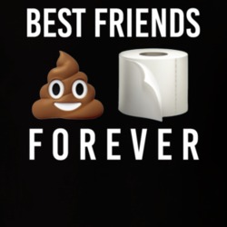 Best Friends Forever Poop Toilet Paper Emoji T Shirt Best Friends Forever Poop Toilet Paper Emoji T Shirt