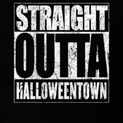 Straight Outta Halloweentown Spooky Holiday Movie T Shirt Straight Outta Halloweentown Spooky Holiday Movie T Shirt