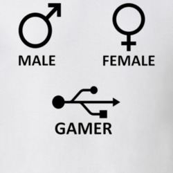 Male Female Gamer Video Game T Shirt Male Female Gamer Video Game T Shirt