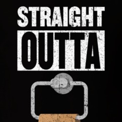 Straight Outta Toliet Paper Quarantine Grunge Look T Shirt Straight Outta Toliet Paper Quarantine Grunge Look T Shirt