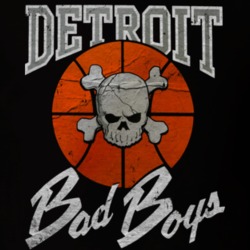 Detroit Bad Boys Retro Basketball Grungle Look T Shirt Detroit Bad Boys Retro Basketball Grungle Look T Shirt