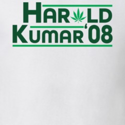 Harold And Kumar 2008 Presidential Stoner Weed Smoker Cannabis T Shirt Harold And Kumar 2008 Presidential Stoner Weed Smoker Cannabis T Shirt