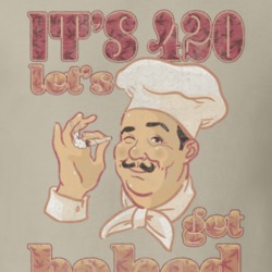 Its 420 Lets Get Baked Funny Chef Stoner Cook Grunge Look T Shirt Its 420 Lets Get Baked Funny Chef Stoner Cook Grunge Look T Shirt