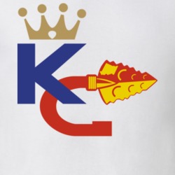 Kc Kansas City Football Baseball Major League Sports Teams Logo Mashup Kc Kansas City Football Baseball Major League Sports Teams Logo Mashup