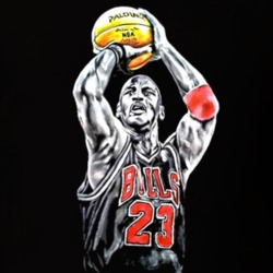 Michael Mike Jordan Chicago Basketball Legend Hard Drawn Painting Poin Michael Mike Jordan Chicago Basketball Legend Hard Drawn Painting Poin