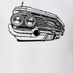 61 Chevy Impala Chevrolet Low Rider American Muscle Car Fan T Shirt 61 Chevy Impala Chevrolet Low Rider American Muscle Car Fan T Shirt
