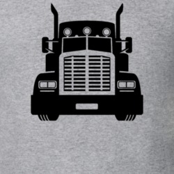 Trucker Silhouette Big Mac Front Truck Trucking Fan Driver T Shirt Trucker Silhouette Big Mac Front Truck Trucking Fan Driver T Shirt