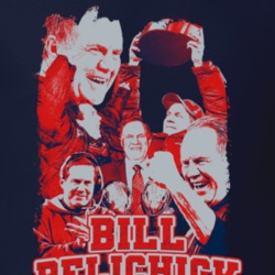 Bill Belichick New England Football Fan T Shirt Bill Belichick New England Football Fan T Shirt