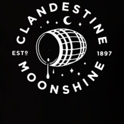 Clandestine Moonshine Logo T Shirt Clandestine Moonshine Logo T Shirt