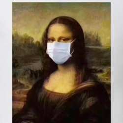 Mona Lisa Face Mask Funny Pandemic 2020 T Shirt Mona Lisa Face Mask Funny Pandemic 2020 T Shirt