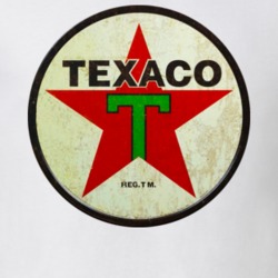 Texaco Gasoline Company Logo T Shirt