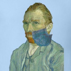 Van Gogh Portrait Face Mask Pandemic 2020 T Shirt Van Gogh Portrait Face Mask Pandemic 2020 T Shirt