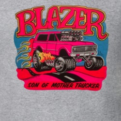 Blazer Son Of Mother Trucker Monster Truck T Shirt Blazer Son Of Mother Trucker Monster Truck T Shirt