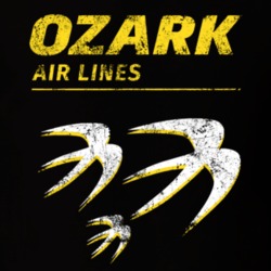 Ozark Airlines Retro Vintage Logo T Shirt Ozark Airlines Retro Vintage Logo T Shirt