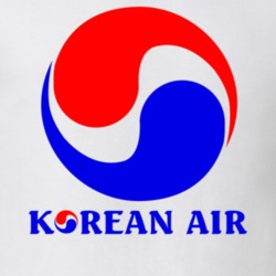 Korean Air Airline Retro Logo T Shirt Korean Air Airline Retro Logo T Shirt