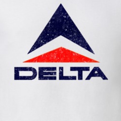 Delta Airlines Retro Vintage Logo T Shirt Delta Airlines Retro Vintage Logo T Shirt